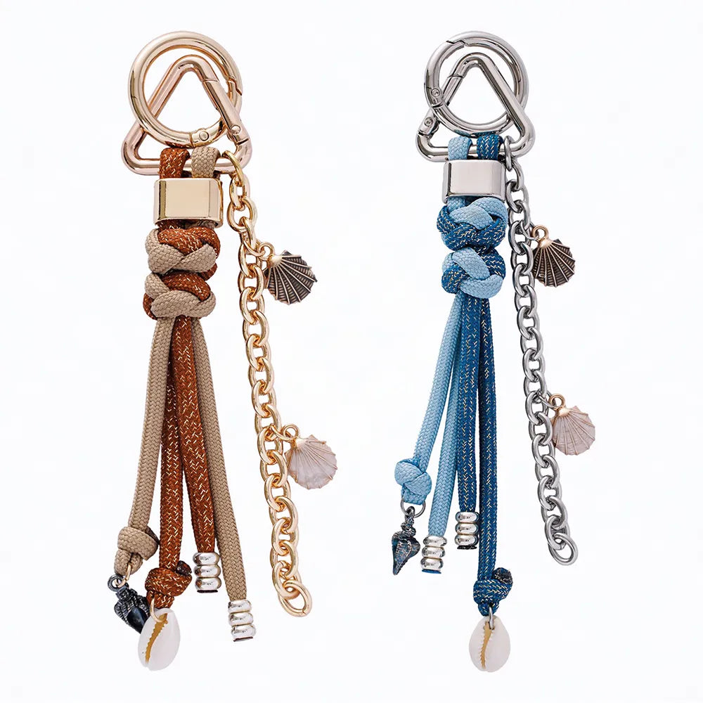 Handmade Woven Bag Charm