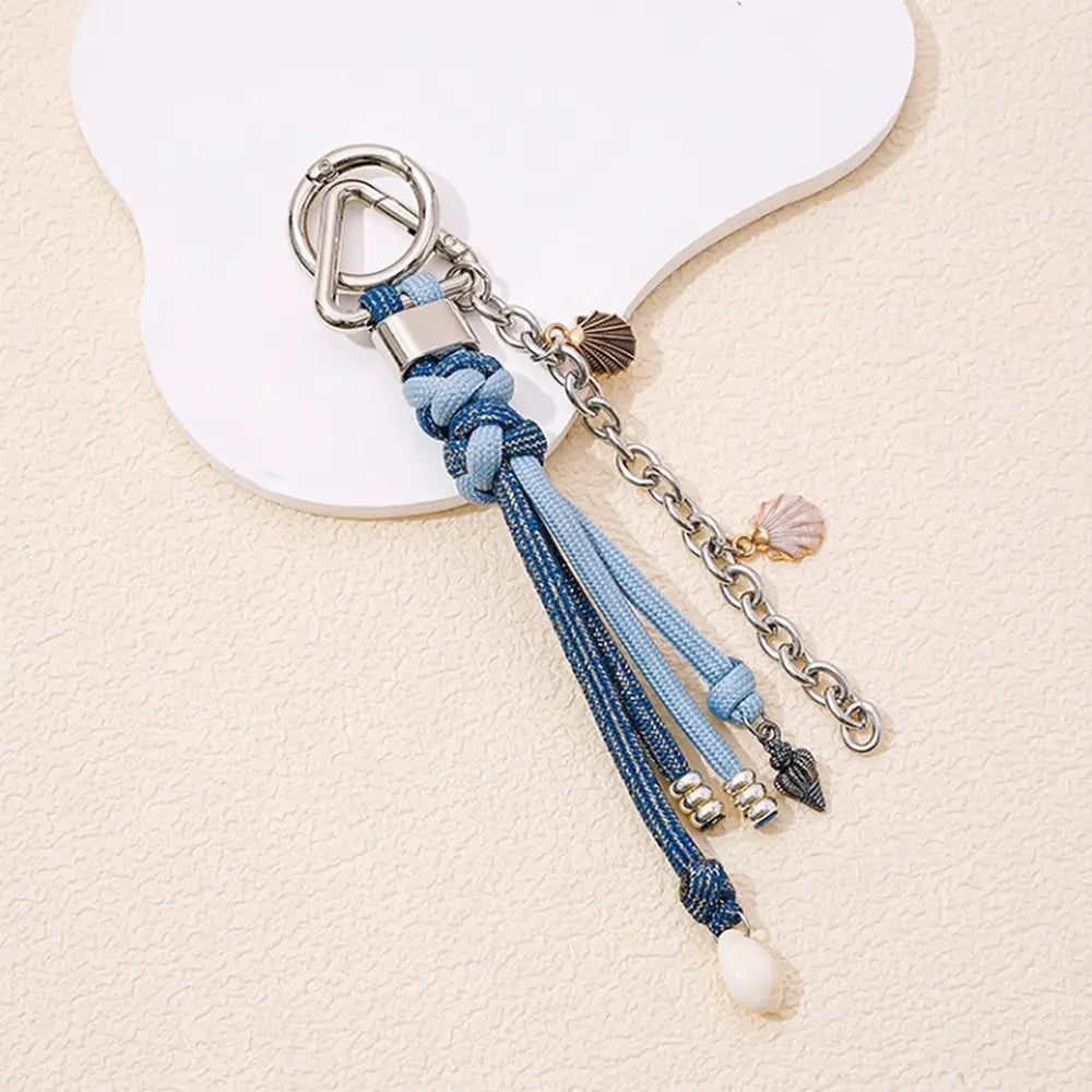 Handmade Woven Bag Charm