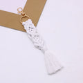 Handwoven Tassel Bag Charm