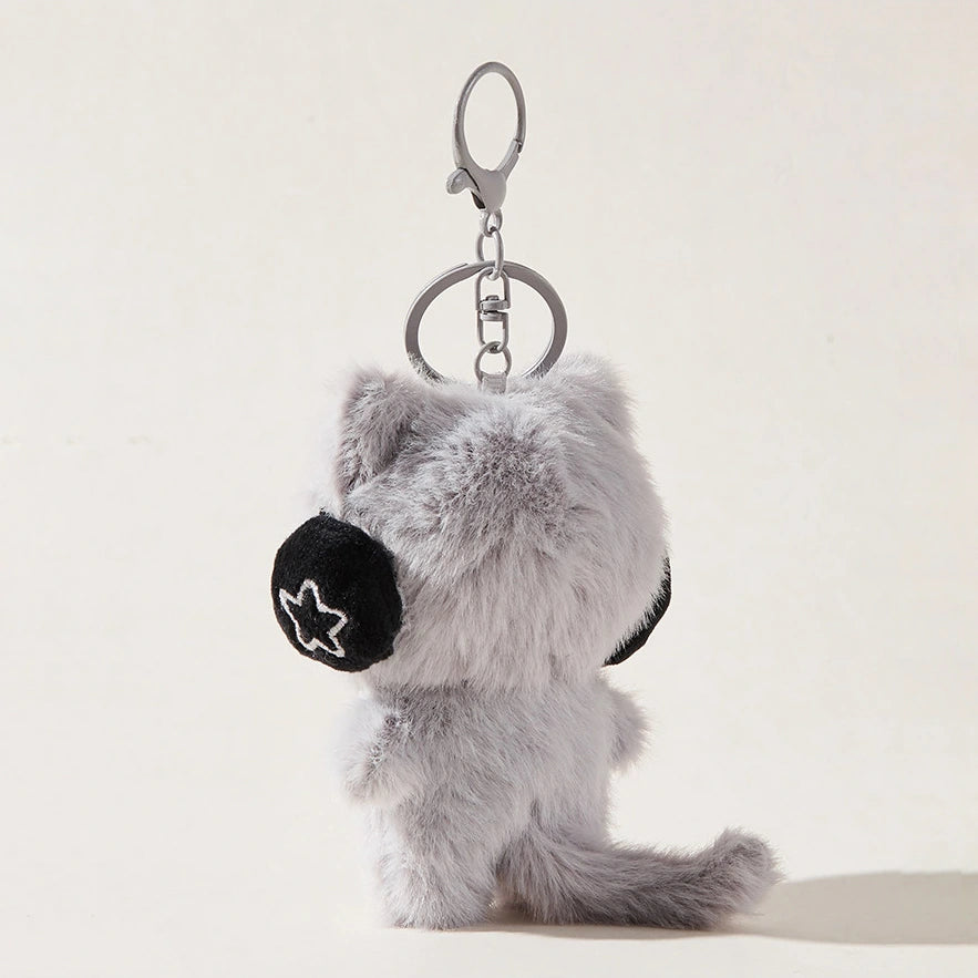 Headphone Cat Bag Charm