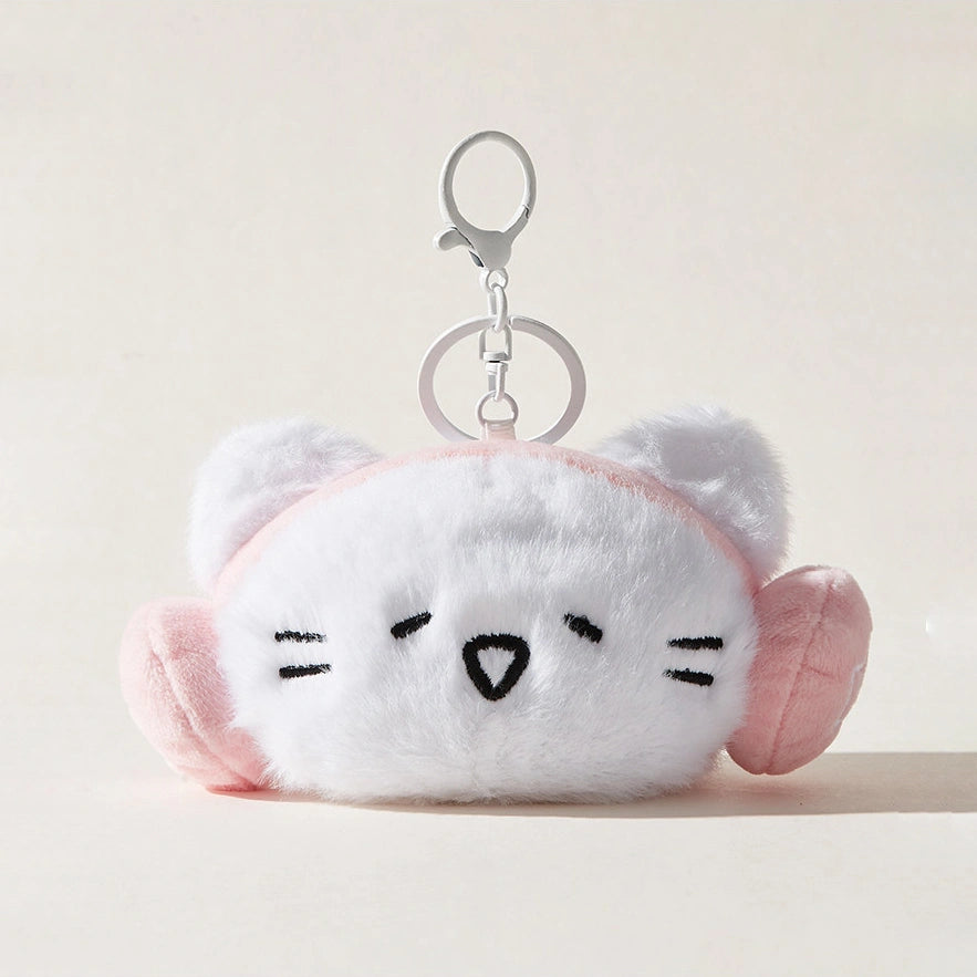 Headphone Cat Bag Charm
