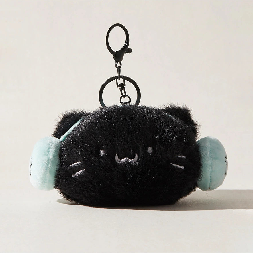 Headphone Cat Bag Charm