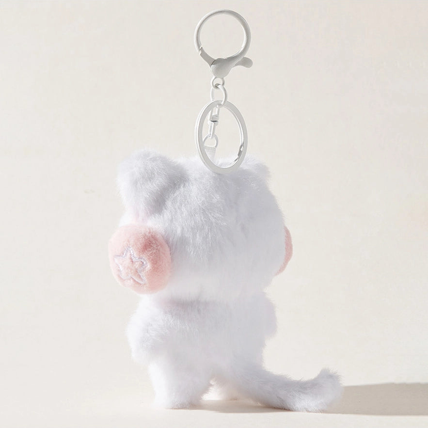 Headphone Cat Bag Charm