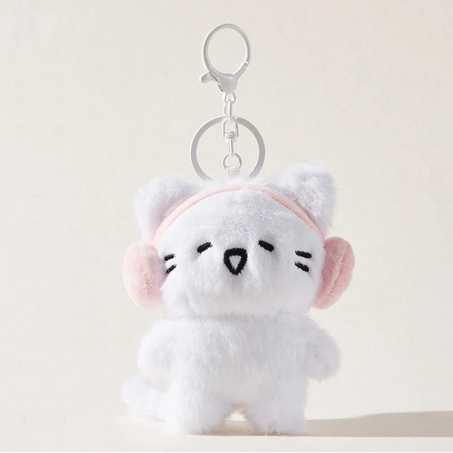 Headphone Cat Bag Charm