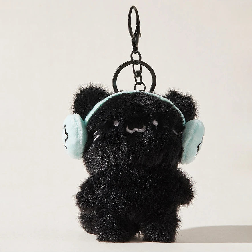 Headphone Cat Bag Charm