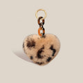 Heart Pom Pom Bag Charm