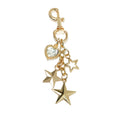 Heart Star Bag Charm