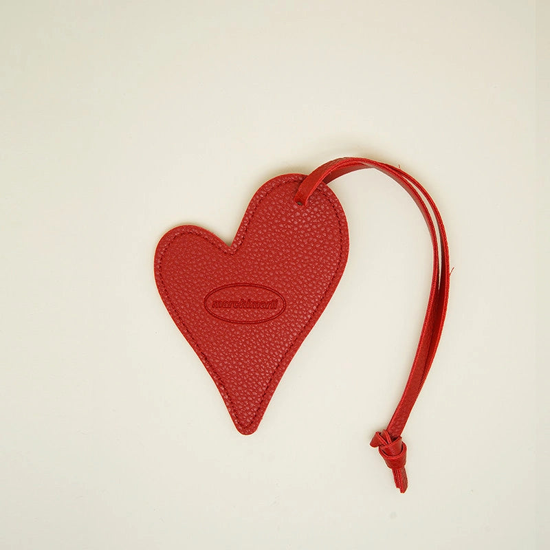 Irregular Heart Bag Charm