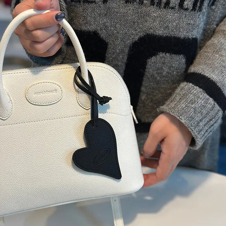Irregular Heart Bag Charm
