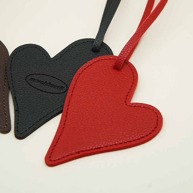 Irregular Heart Bag Charm