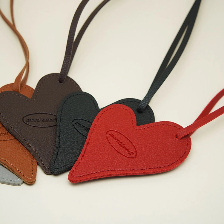 Irregular Heart Bag Charm