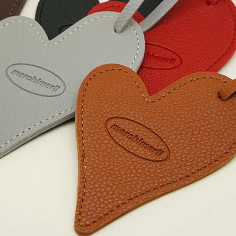 Irregular Heart Bag Charm
