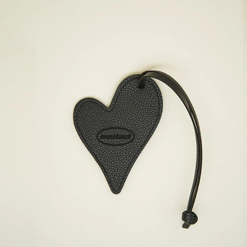 Irregular Heart Bag Charm
