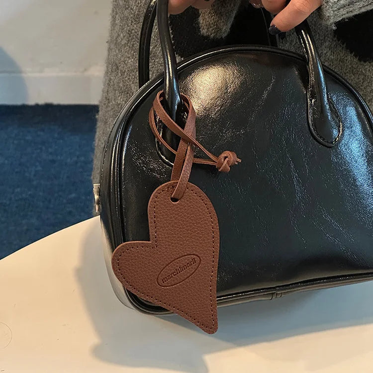 Irregular Heart Bag Charm
