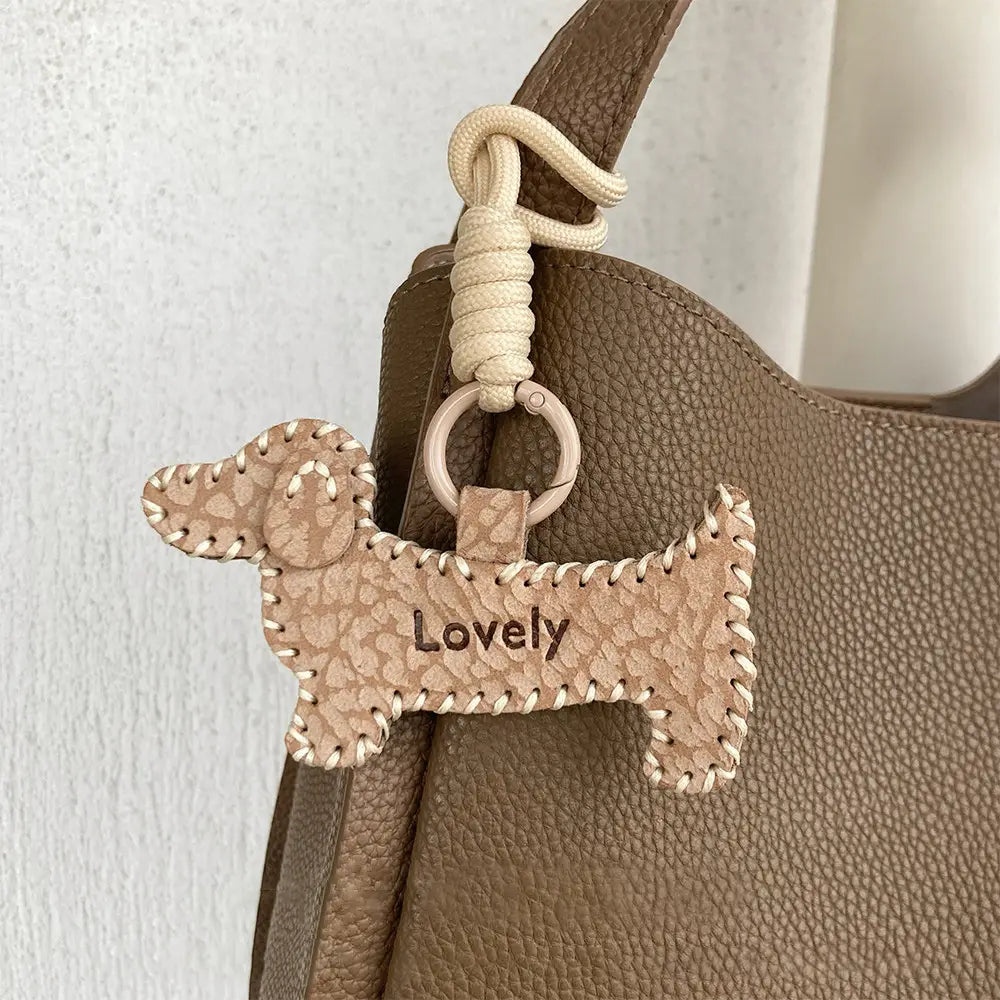 Cute Dachshund Dog Bag Charm