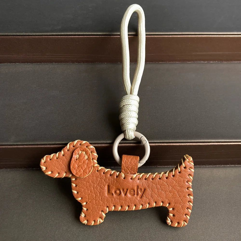 Cute Dachshund Dog Bag Charm