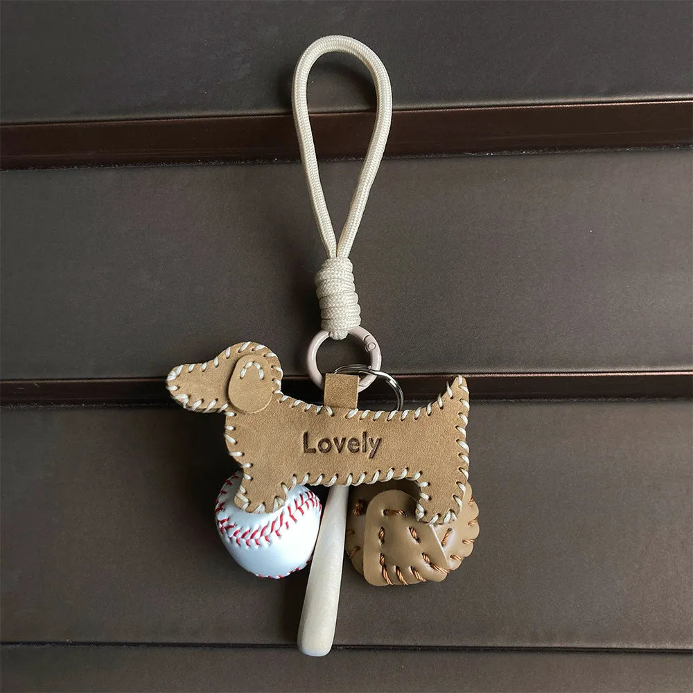Cute Dachshund Dog Bag Charm