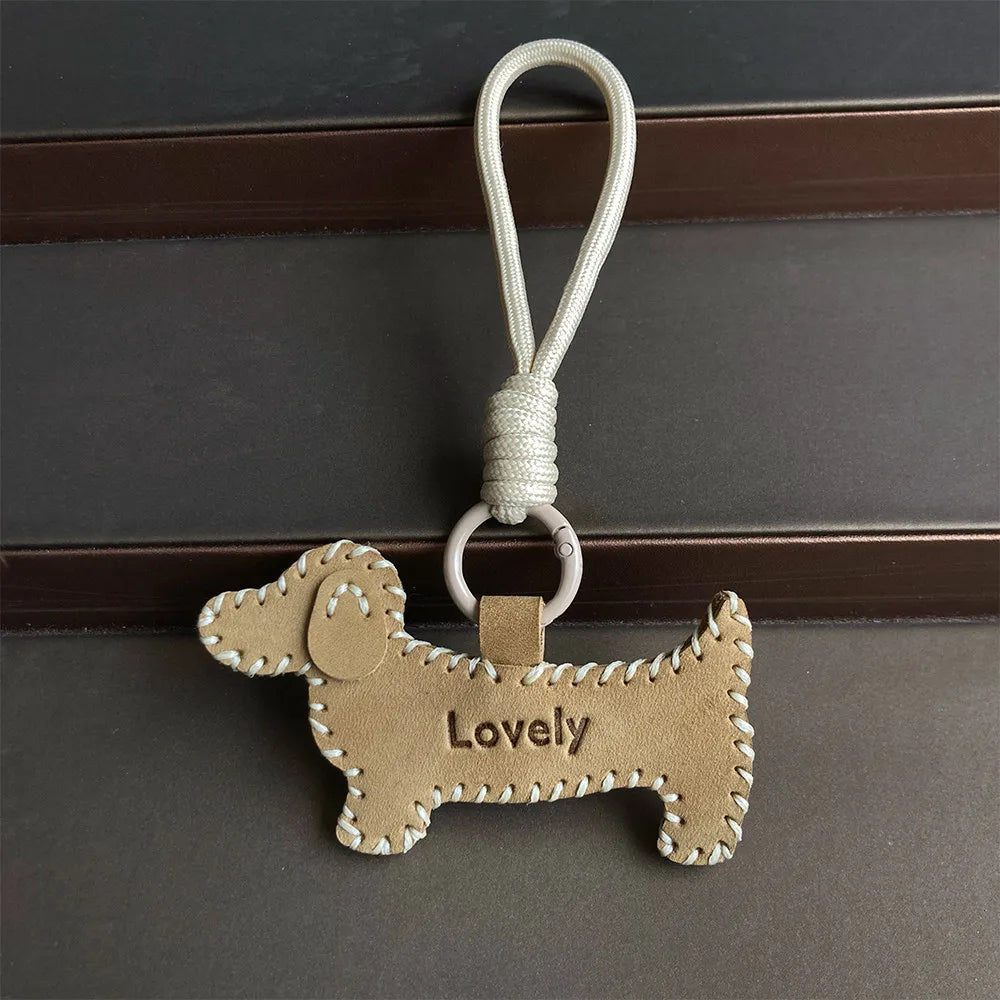 Cute Dachshund Dog Bag Charm