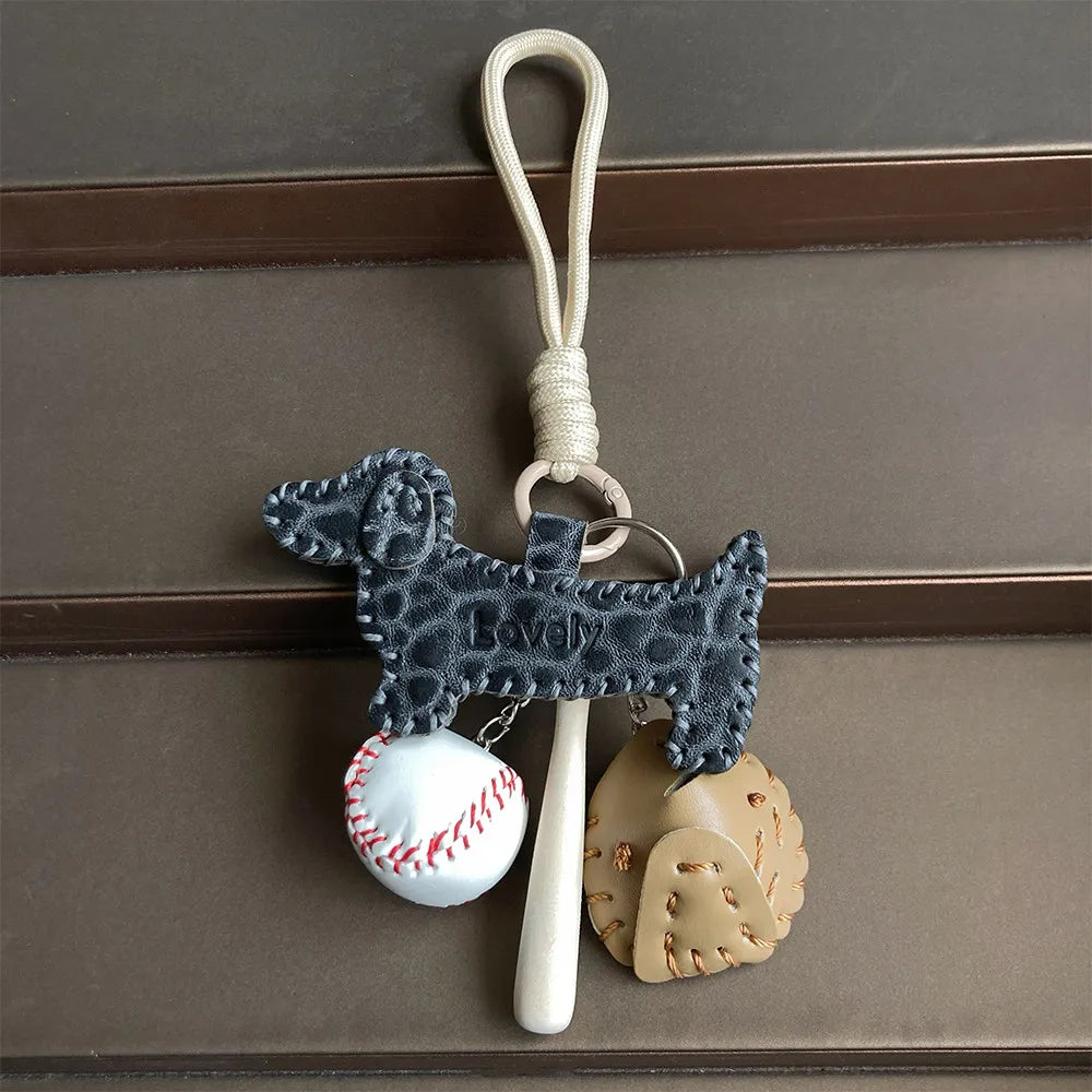 Cute Dachshund Dog Bag Charm