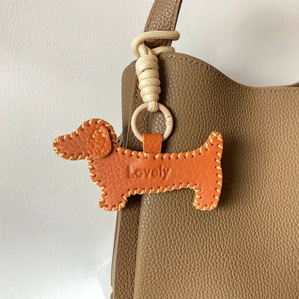 Cute Dachshund Dog Bag Charm