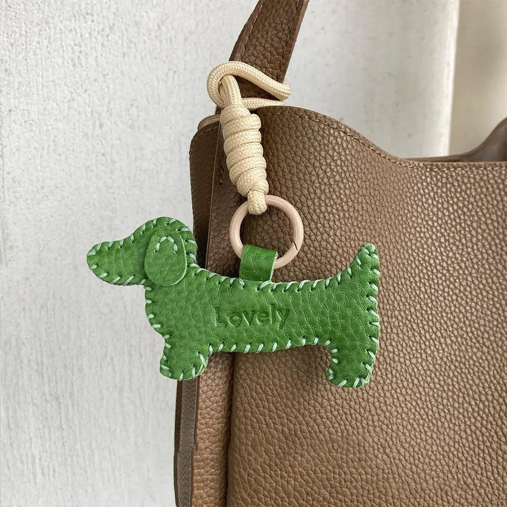 Cute Dachshund Dog Bag Charm