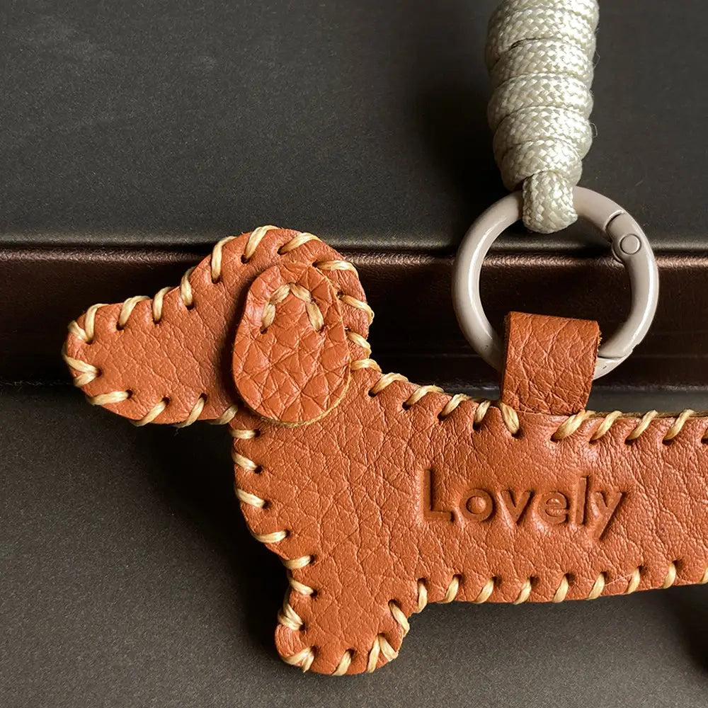 Cute Dachshund Dog Bag Charm