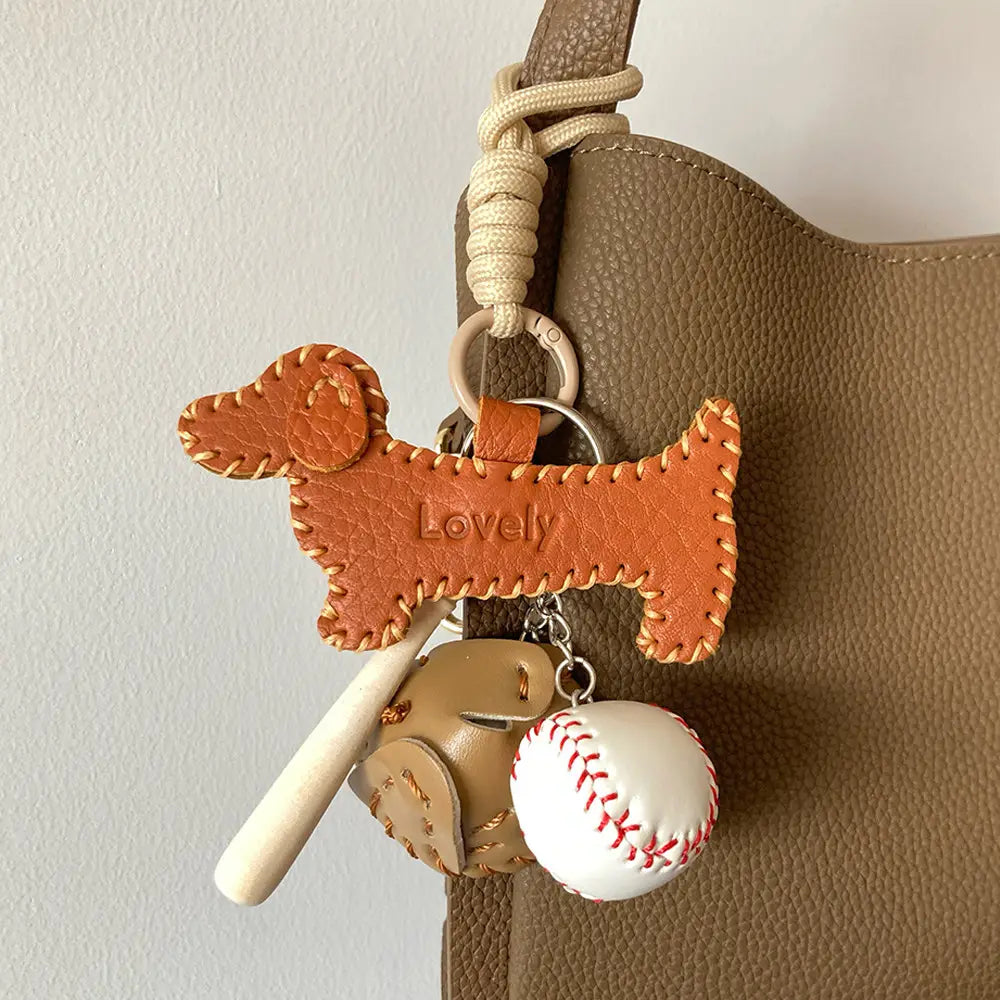 Cute Dachshund Dog Bag Charm