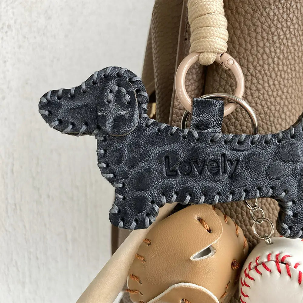 Cute Dachshund Dog Bag Charm