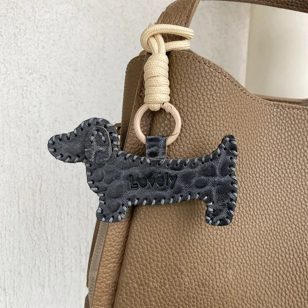 Cute Dachshund Dog Bag Charm