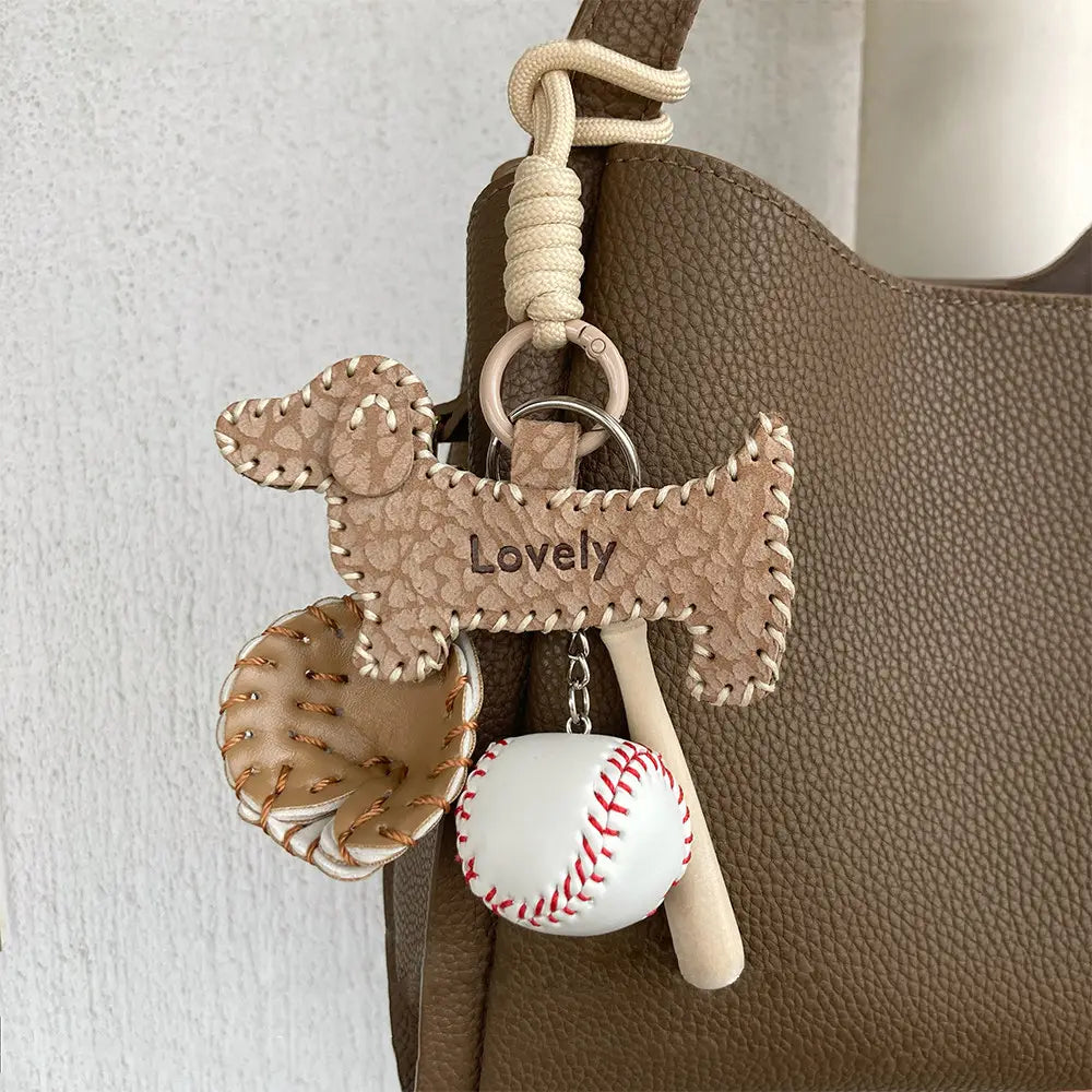 Cute Dachshund Dog Bag Charm