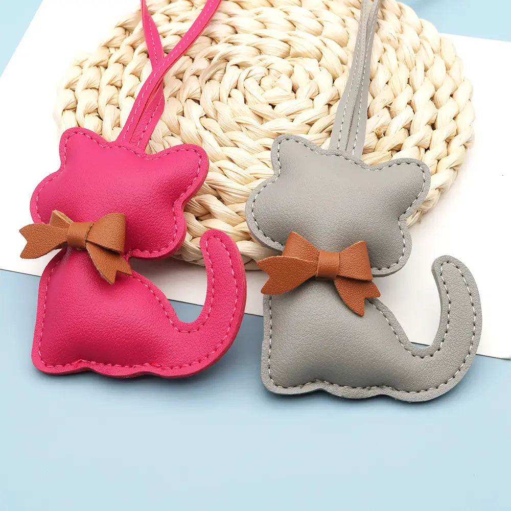 Kitten Bow Bag Charm