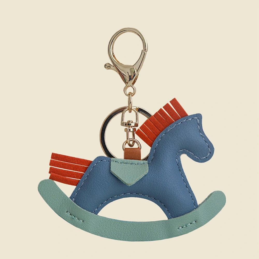 Leather Horse Bag Charm