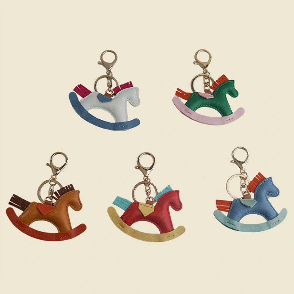 Leather Horse Bag Charm