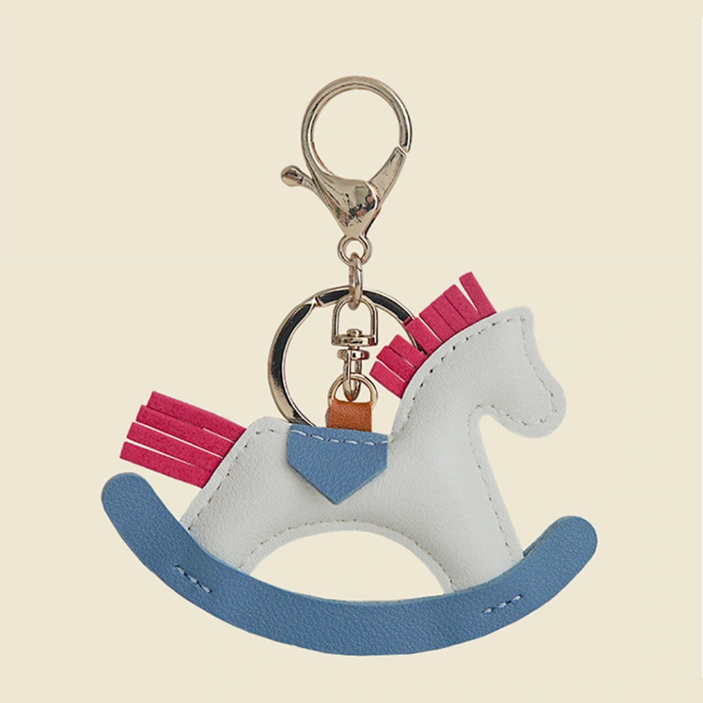 Leather Horse Bag Charm