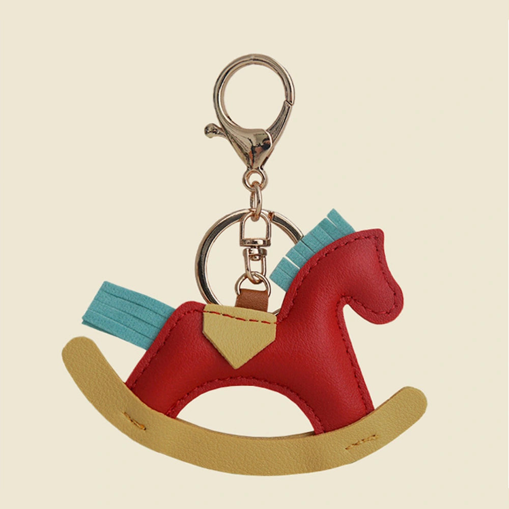 Leather Horse Bag Charm