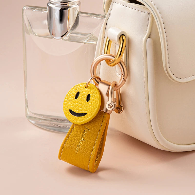 Leather Minimalist Keychain