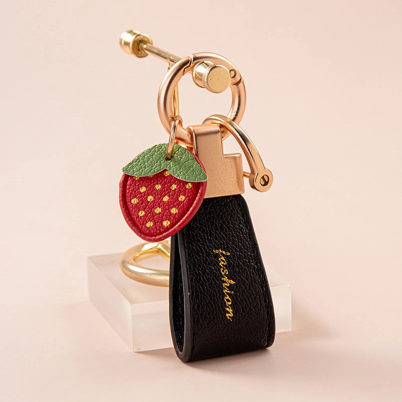 Leather Minimalist Keychain