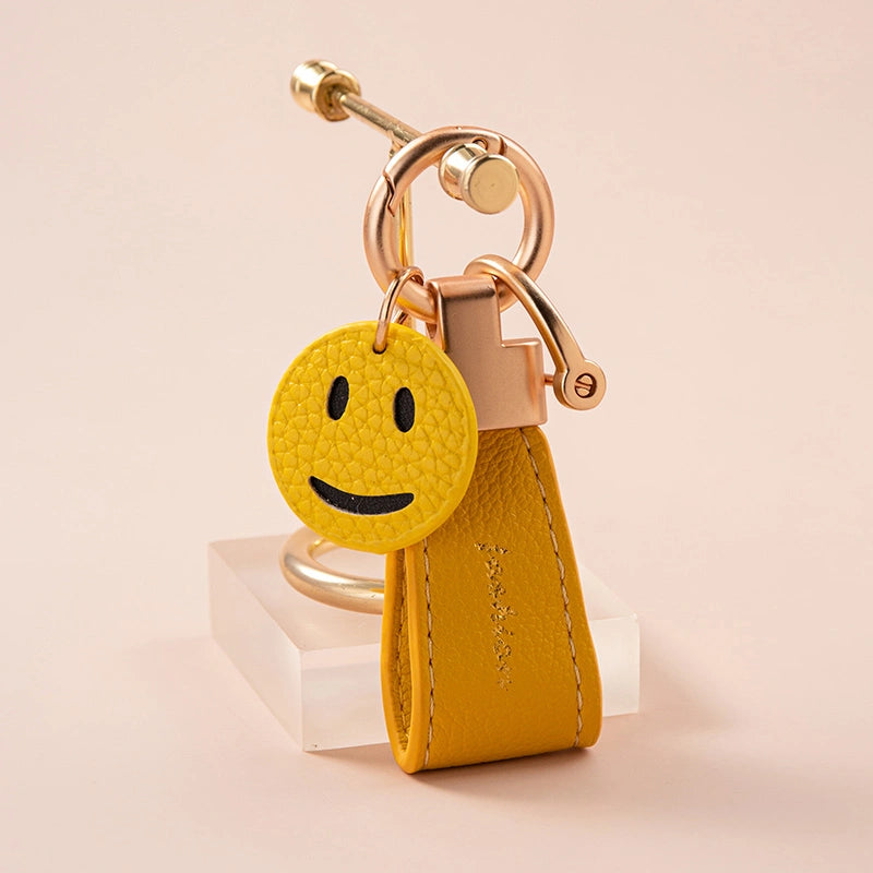 Leather Minimalist Keychain