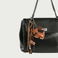 Leather Puppy Bag Charm