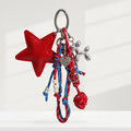 Leather Star Bag Charm