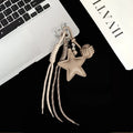 Leather Star Bag Charm