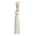 Leather Tassel Bag Charm