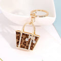 Leopard Print Bag Charm