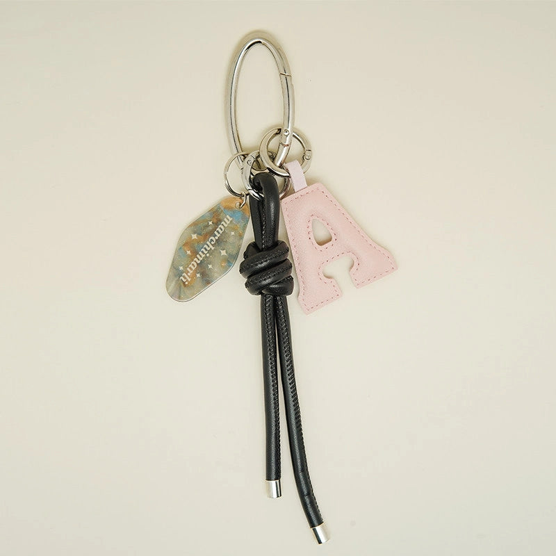 Letter Combination Bag Charm