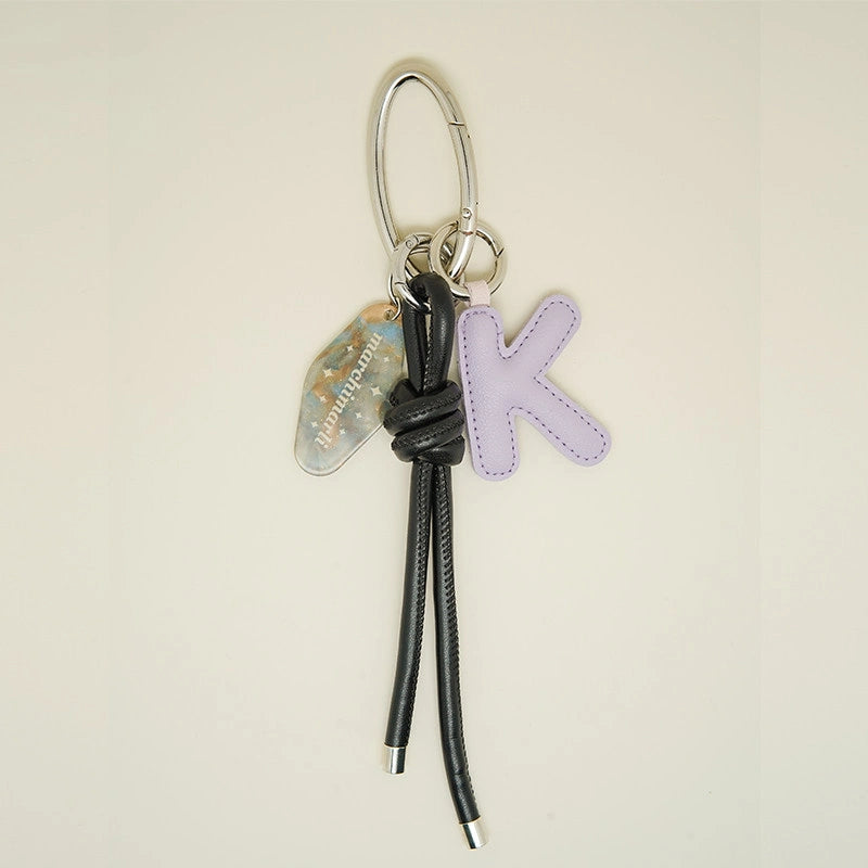 Letter Combination Bag Charm