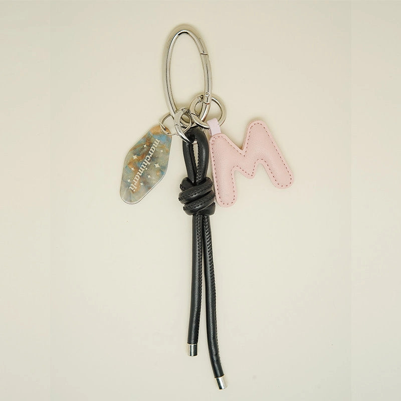 Letter Combination Bag Charm
