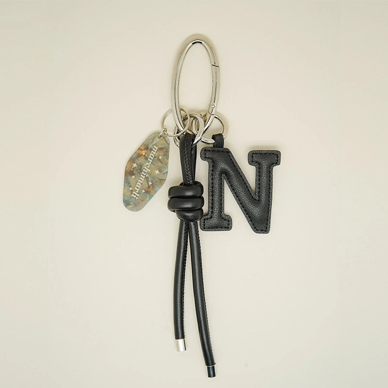 Letter Combination Bag Charm