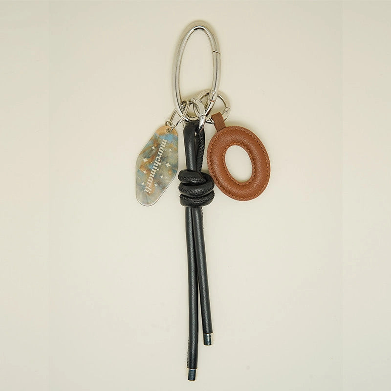 Letter Combination Bag Charm
