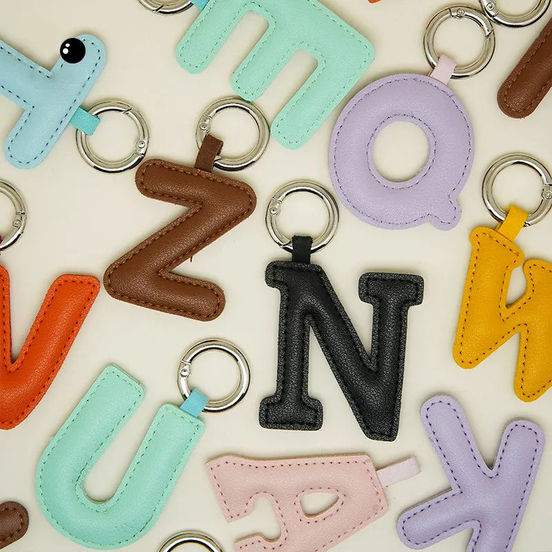 Letter Combination Bag Charm