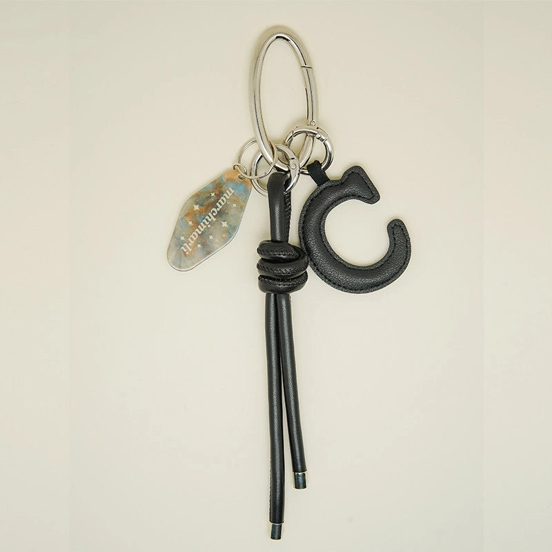 Letter Combination Bag Charm